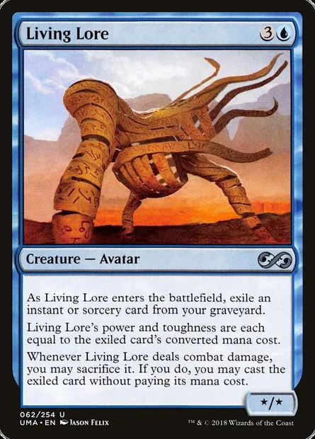 Living Lore, Magic card UMA 62 — Ultimate Masters set