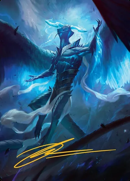 Ugin, Eye of the Storms // Ugin, Eye of the Storms, Magic card ATDM 1 — Tarkir: Dragonstorm Art Series set