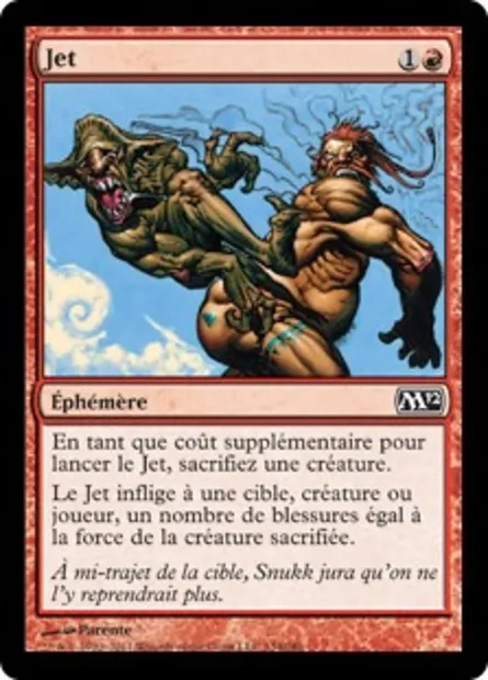 Jet, carte Magic M12 134 — extension Magic 2012
