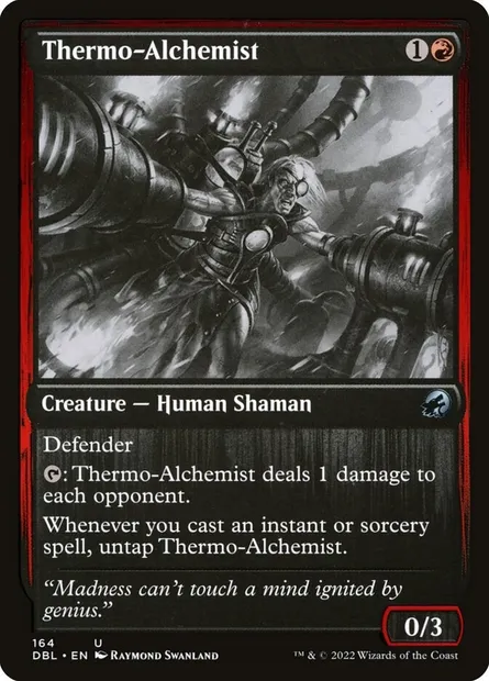 Thermo-Alchemist, Magic card DBL 164 — Innistrad: Double Feature set