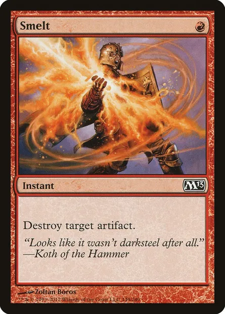 Smelt, Magic card M13 149 — Magic 2013 set