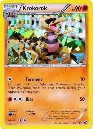 Escroco, carte Pokémon TDX 064 — extension Theme Deck & Blisters Exclusives
