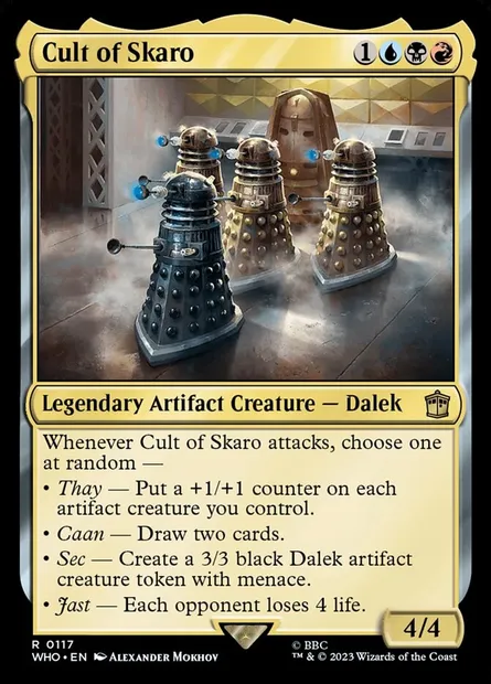 Cult of Skaro, Magic card WHO 117 — Doctor Who set