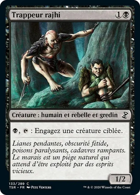 Trappeur rajhi, carte Magic TSR 133 — extension Spirale Temporelle Remastered