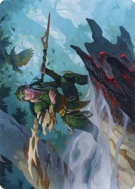 Gwenna, Eyes of Gaea // Gwenna, Eyes of Gaea, Magic card ABRO 25 — The Brothers' War Art Series set