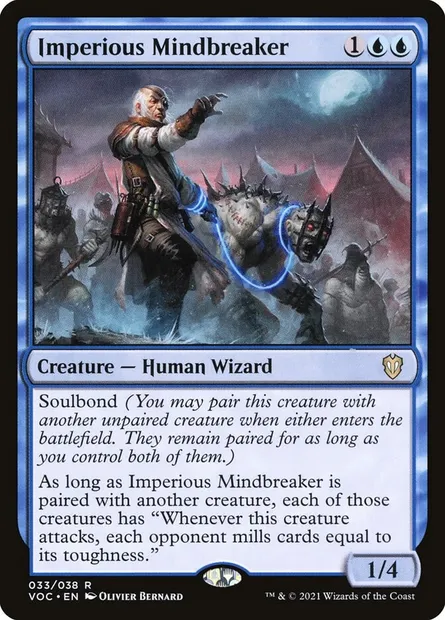 Imperious Mindbreaker, Magic card VOC 33 — Crimson Vow Commander set