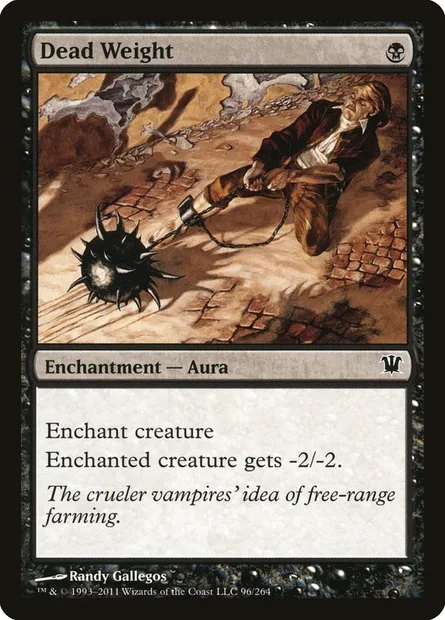 Dead Weight, Magic card ISD 96 — Innistrad set