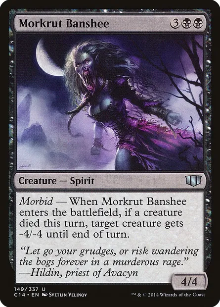 Morkrut Banshee, Magic card C14 149 — Commander 2014 set