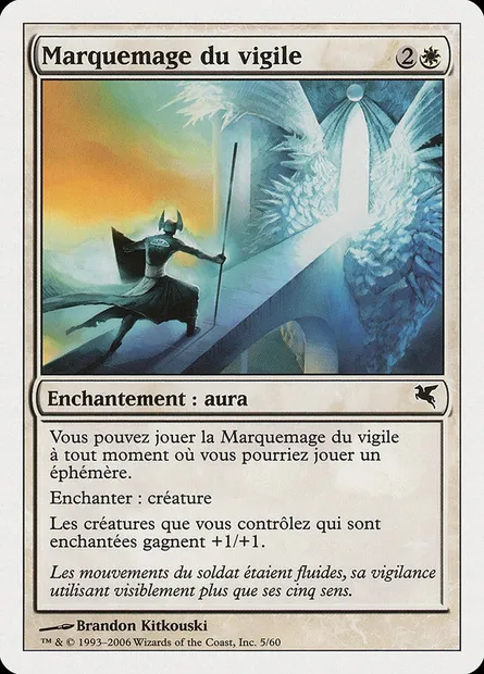 Marquemage du vigile, carte Magic PSAL G5 — extension Salvat 2005
