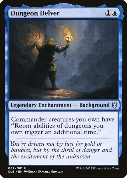 Dungeon Delver, Magic card CLB 67 — Commander Legends: Battle for Baldur's Gate set