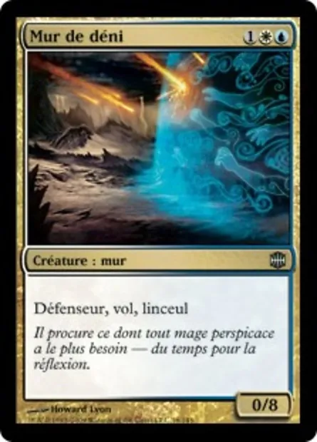 Mur de déni, carte Magic ARB 16 — extension La Renaissance d'Alara