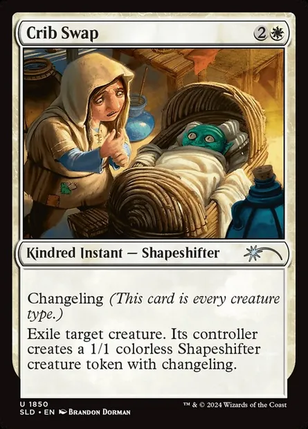 Crib Swap, Magic card SLD 1850 — Secret Lair Drop set