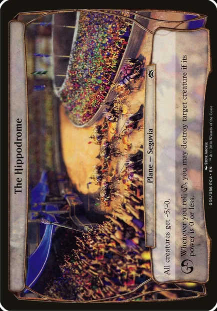 L'hippodrome, carte Magic OPCA 36 — extension Planechase Anthology Planes