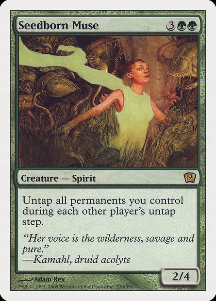 Seedborn Muse, Magic card 9ED 270 — Ninth Edition set