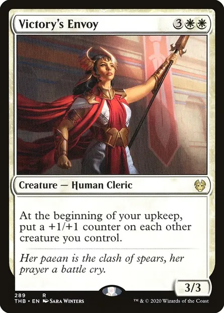 Victory's Envoy, Magic card THB 289 — Theros Beyond Death set