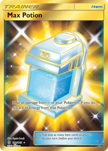 Max Potion, Pokémon card GRI 164 — Guardians Rising set