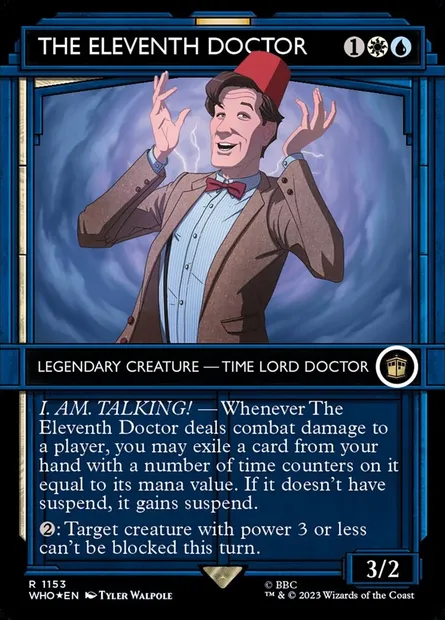 The Eleventh Doctor, Magic card WHO 1153 — Doctor Who set