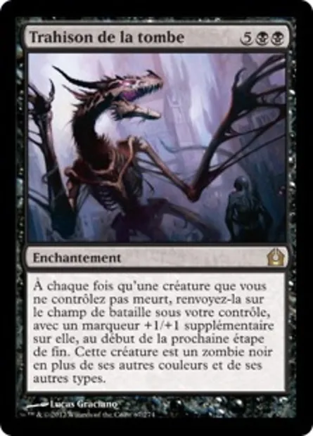 Trahison de la tombe, carte Magic RTR 67 — extension Retour à Ravnica
