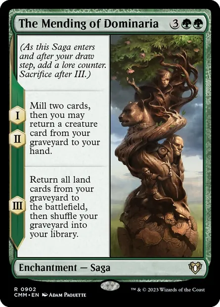 The Mending of Dominaria, Magic card CMM 902 — Commander Masters set