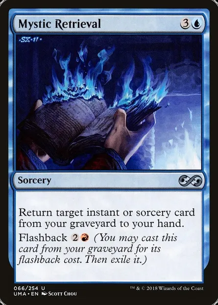 Mystic Retrieval, Magic card UMA 66 — Ultimate Masters set