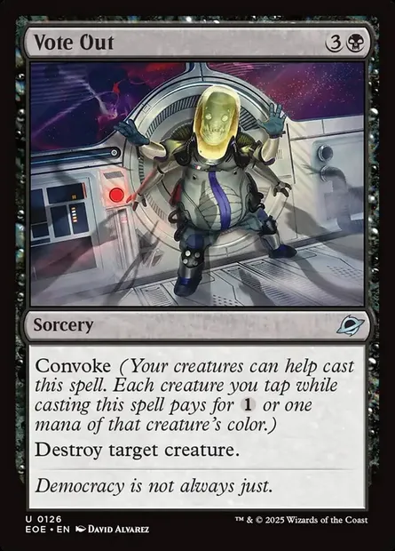Vote Out, Magic card EOE 126 — Edge of Eternities set