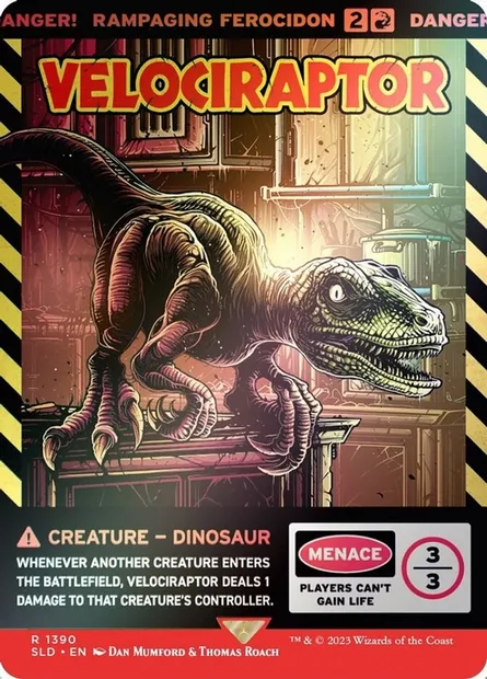Rampaging Ferocidon, Magic card SLD 1390★ — Secret Lair Drop set