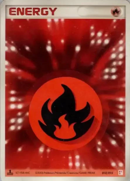 Fire Energy, Pokémon card TQDECK 010 — Master Kit: Torchic Quarter Deck set