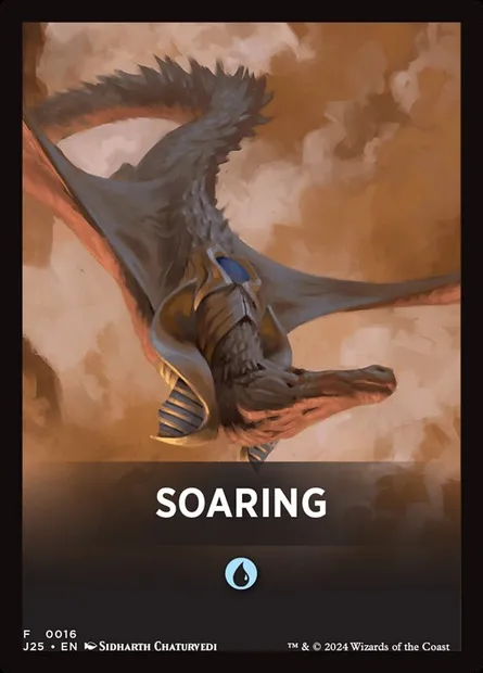 Soaring, carte Magic FJ25 16 — extension Foundations Jumpstart Front Cards