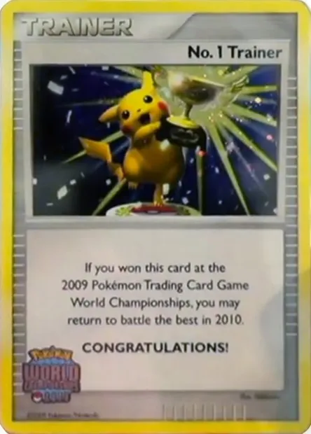 No. 1 Trainer, Pokémon card PR 2009 — Assorted Promos set