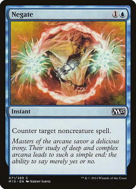 Negate, Magic card M15 71 — Magic 2015 set