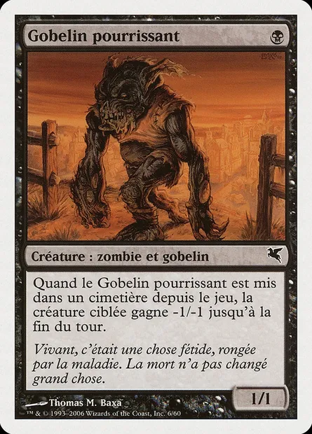 Festering Goblin, Magic card PSAL F6 — Salvat 2005 set