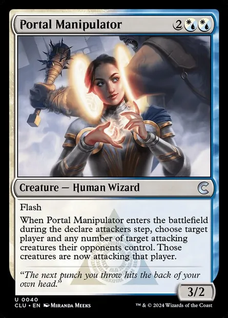 Portal Manipulator, Magic card CLU 40 — Ravnica: Clue Edition set