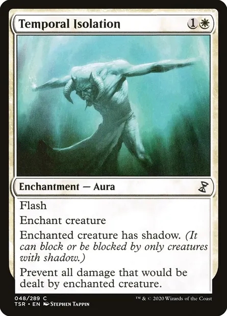 Temporal Isolation, Magic card TSR 48 — Time Spiral Remastered set