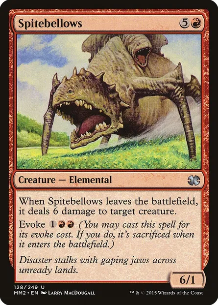 Spitebellows, Magic card MM2 128 — Modern Masters 2015 set