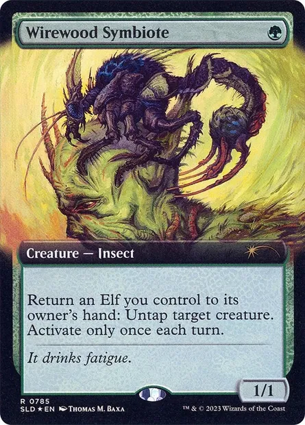 Symbiote de Brinbois, carte Magic SLD 785 — extension Secret Lair Drop