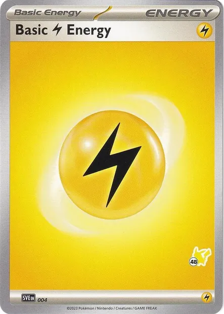 Basic Lightning Energy, Pokémon card BA24 004-48 — Battle Academy 2024 set