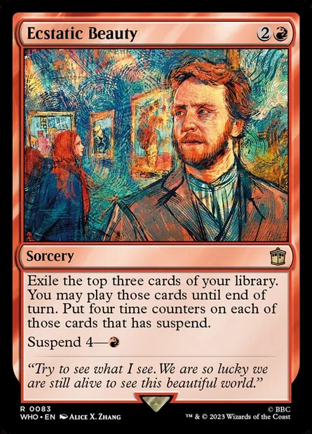 Ecstatic Beauty, Magic card WHO 83 — Doctor Who set