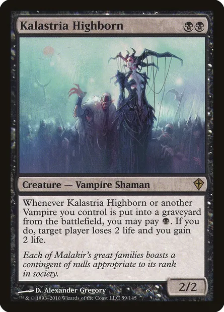 Kalastria Highborn, Magic card WWK 59 — Worldwake set