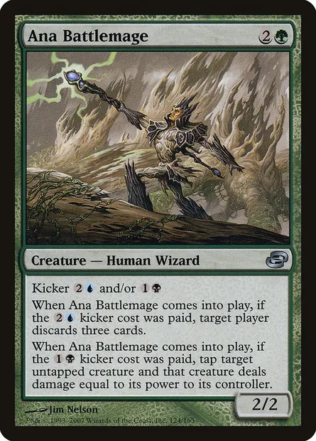 Ana Battlemage, Magic card PLC 124 — Planar Chaos set