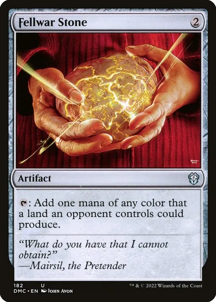 Fellwar Stone, Magic card DMC 182 — Dominaria United Commander set