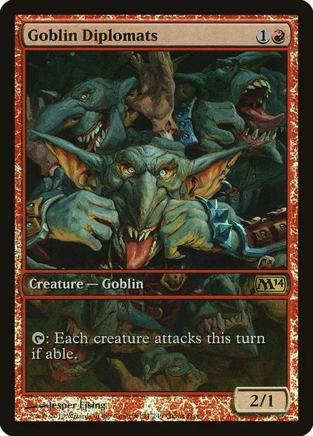 Diplomates gobelins, carte Magic PM14 141★ — extension Magic 2014 Promos