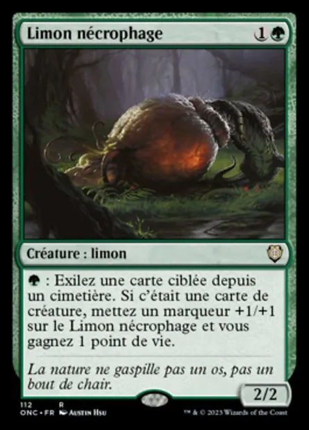 Limon nécrophage, carte Magic ONC 112 — extension Phyrexia: All Will Be One Commander
