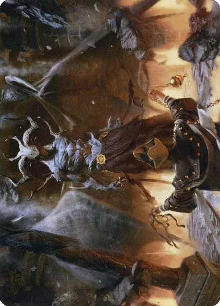 Ormendahl, the Corrupter // Ormendahl, the Corrupter, Magic card AMID 38 — Midnight Hunt Art Series set