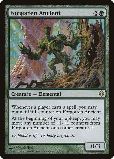 Forgotten Ancient, Magic card ARC 57 — Archenemy set