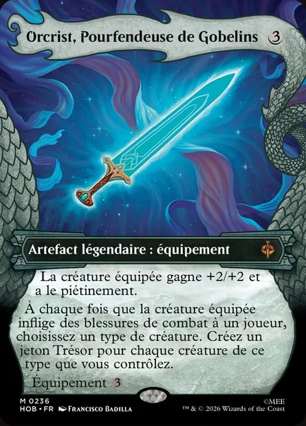 Orcrist, Pourfendeuse de Gobelins, carte Magic HOB 236 — extension The Hobbit