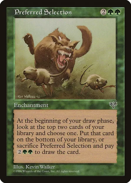 Sélection prioritaire, carte Magic MIR 233 — extension Mirage