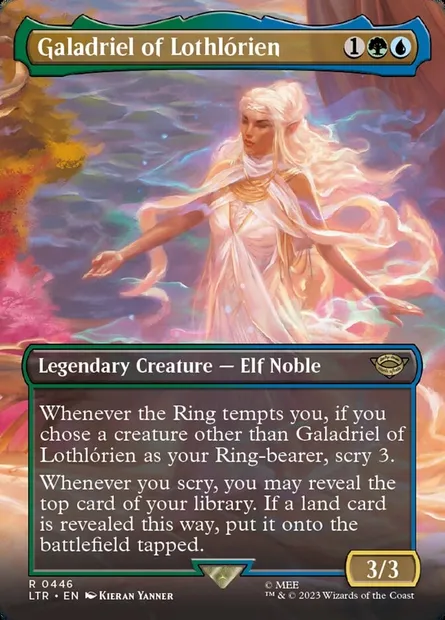 Galadriel of Lothlórien, Magic card LTR 446 — The Lord of the Rings: Tales of Middle-earth set