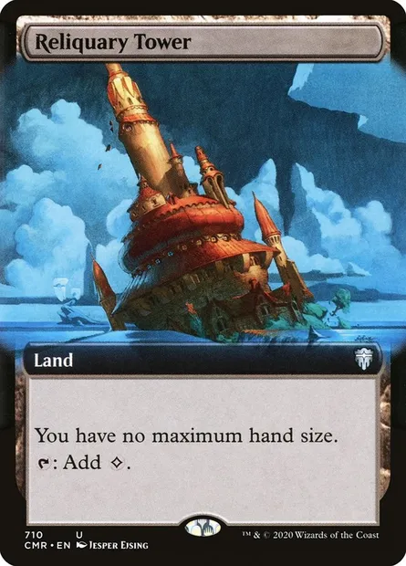 Reliquary Tower, Magic card CMR 710 — Commander Legends set