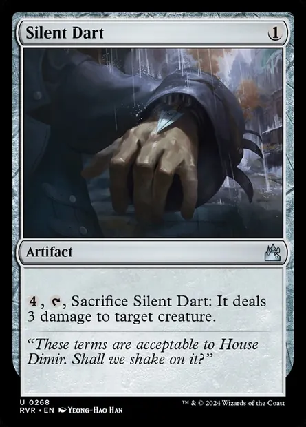 Silent Dart, Magic card RVR 268 — Ravnica Remastered set