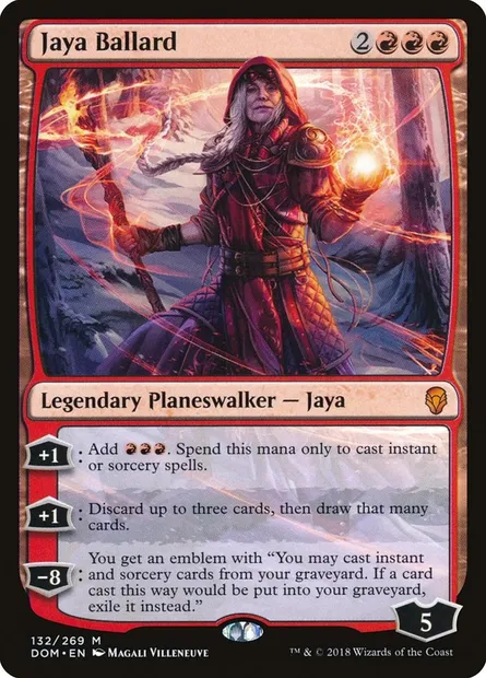 Jaya Ballard, Magic card DOM 132 — Dominaria set